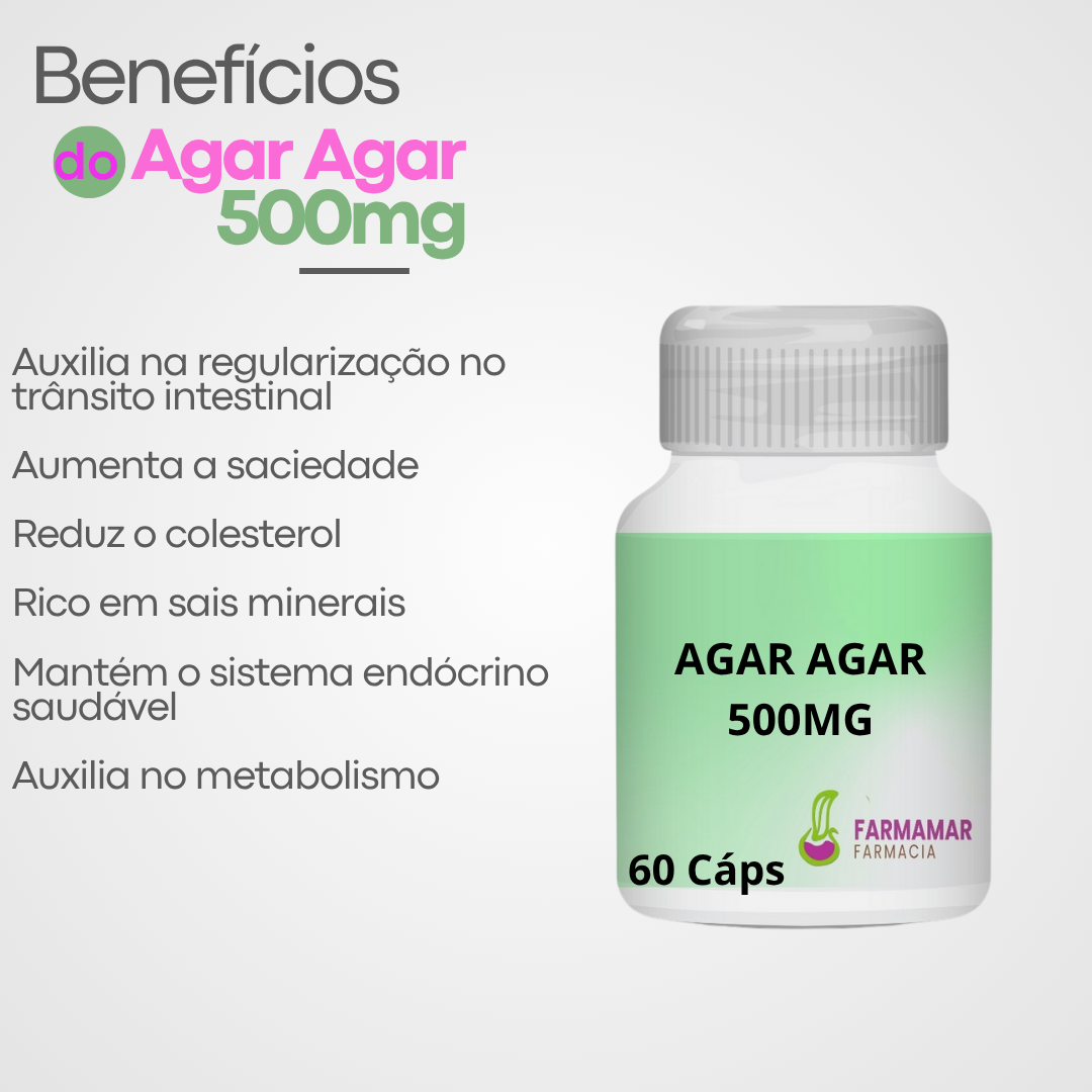 Agar Agar 500mg - Imagem 2