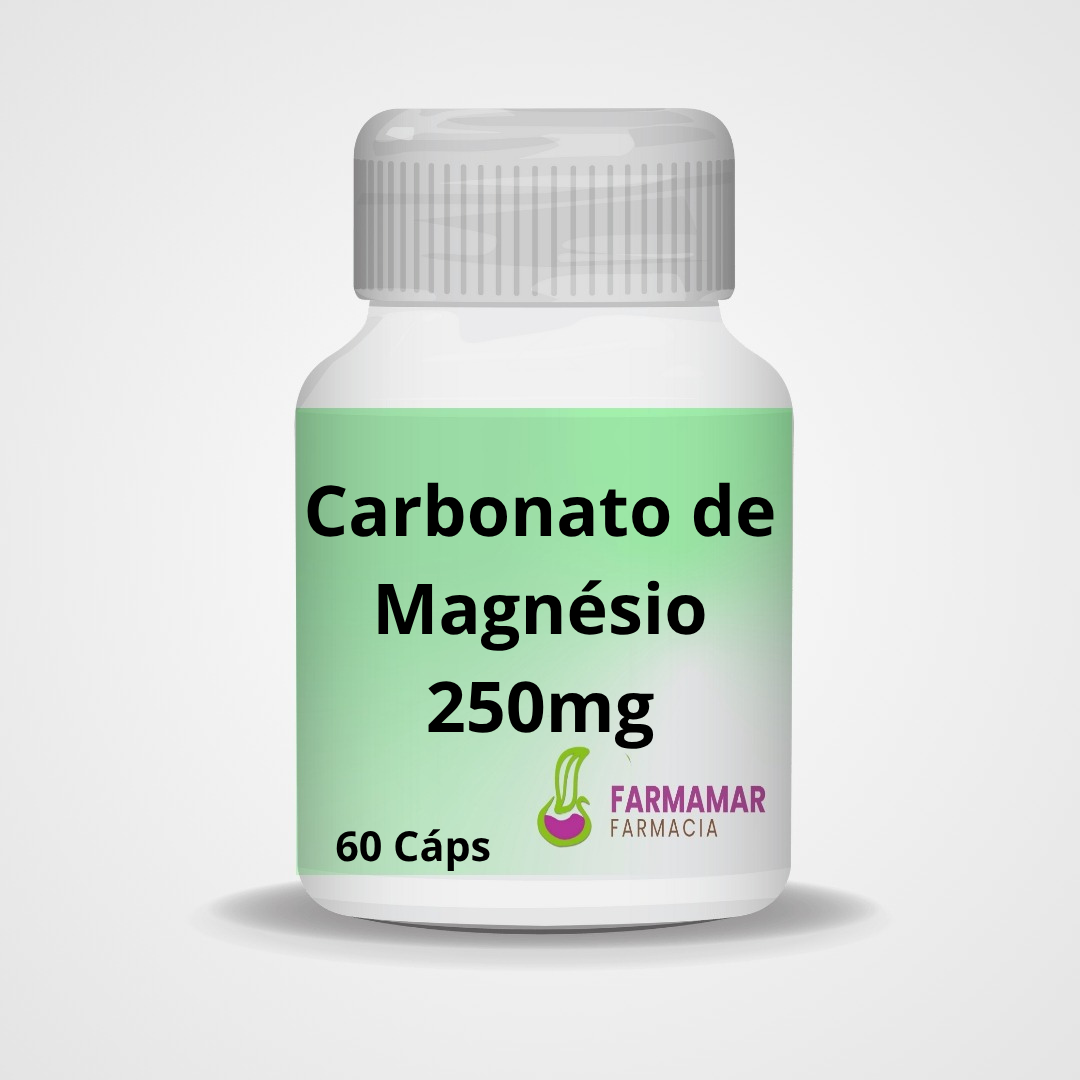 Carbonato de Magnésio 250mg