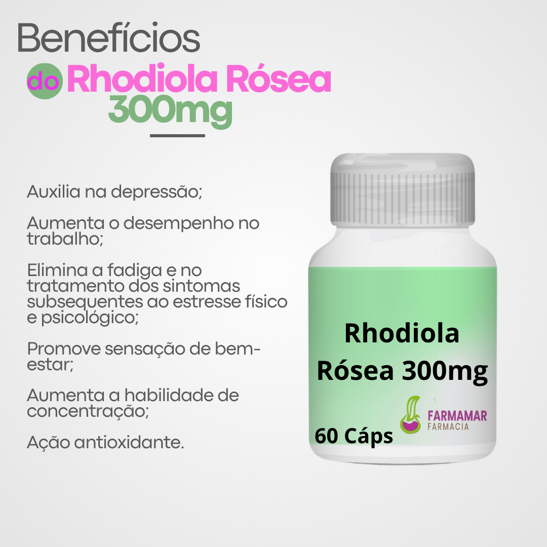 Rhodiola Rósea 300mg - Imagem 2