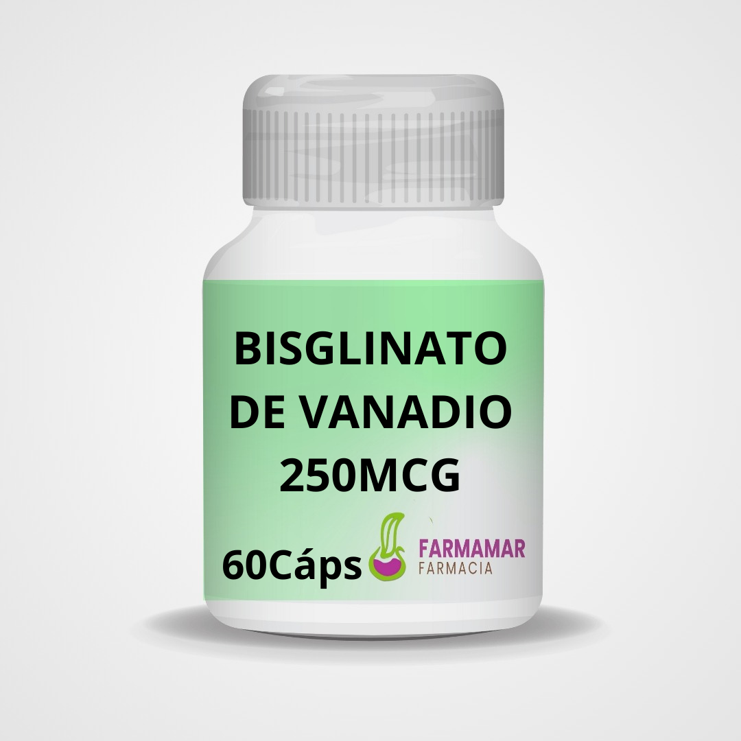 Bisglicinato de Vanádio 250mcg