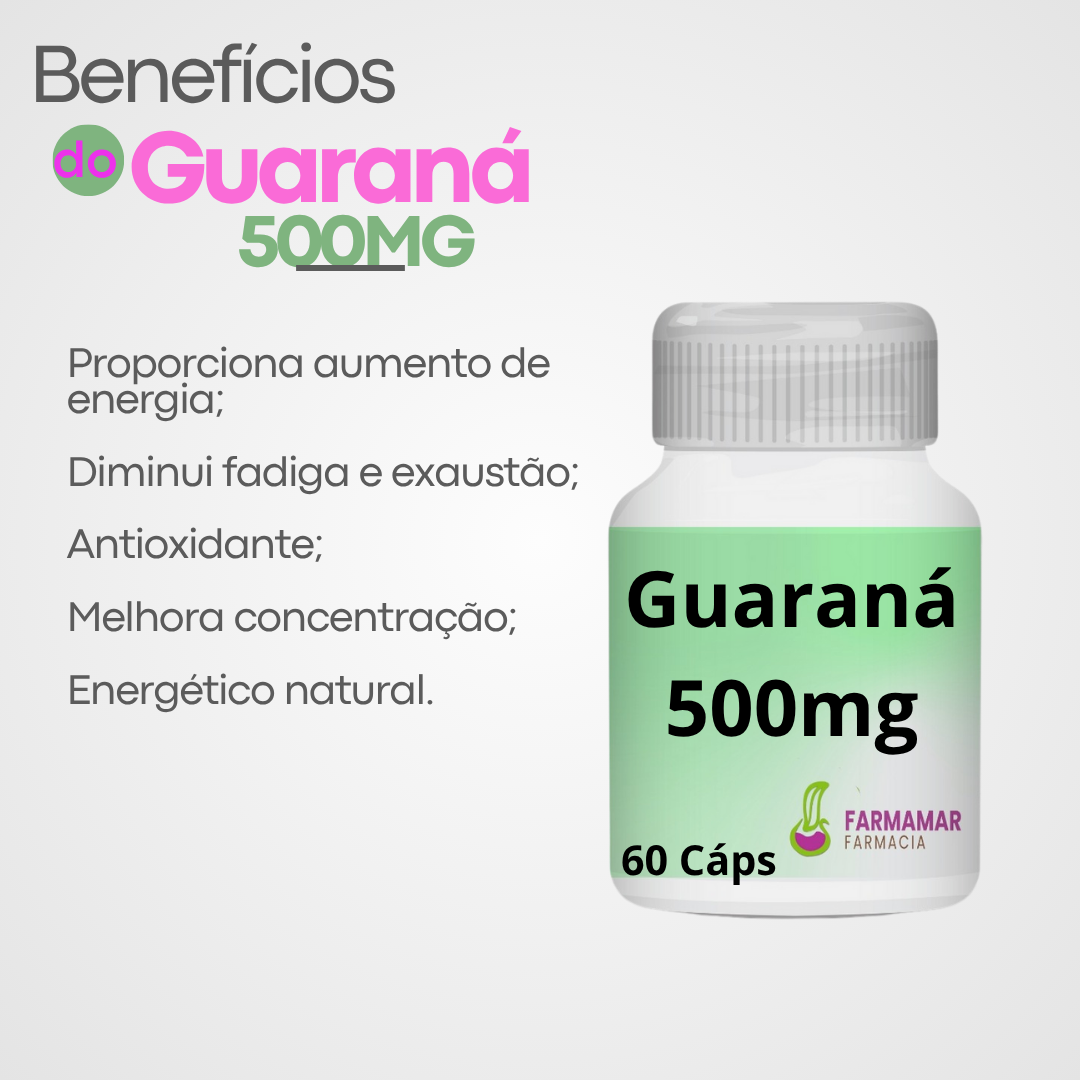 Guaraná 500mg - Imagem 2