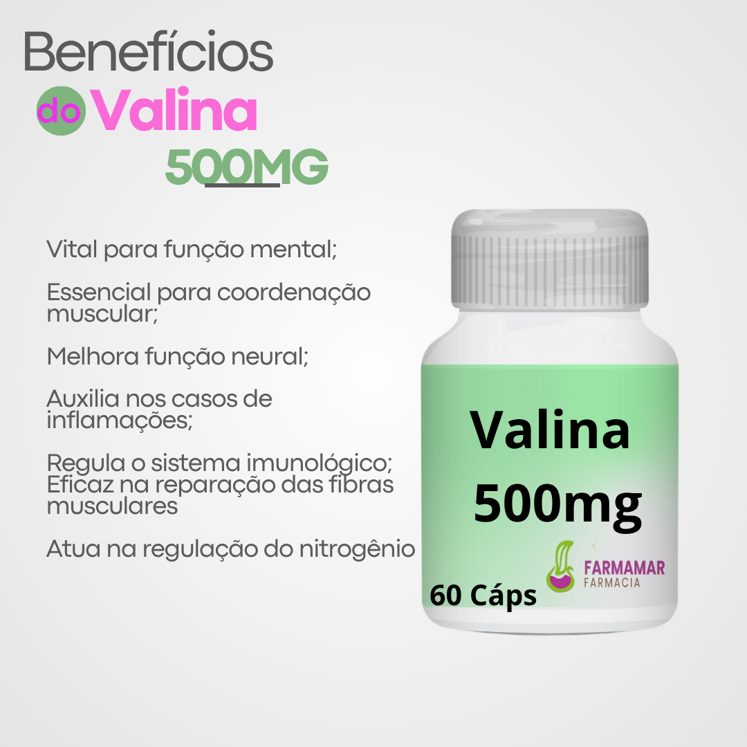 Valina 500mg - Imagem 2
