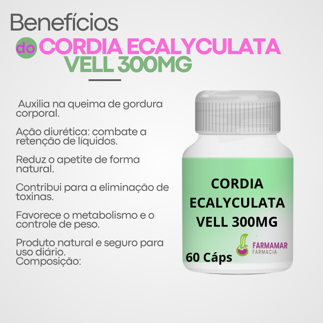 Cordia Ecalyculata 300mg - Imagem 2