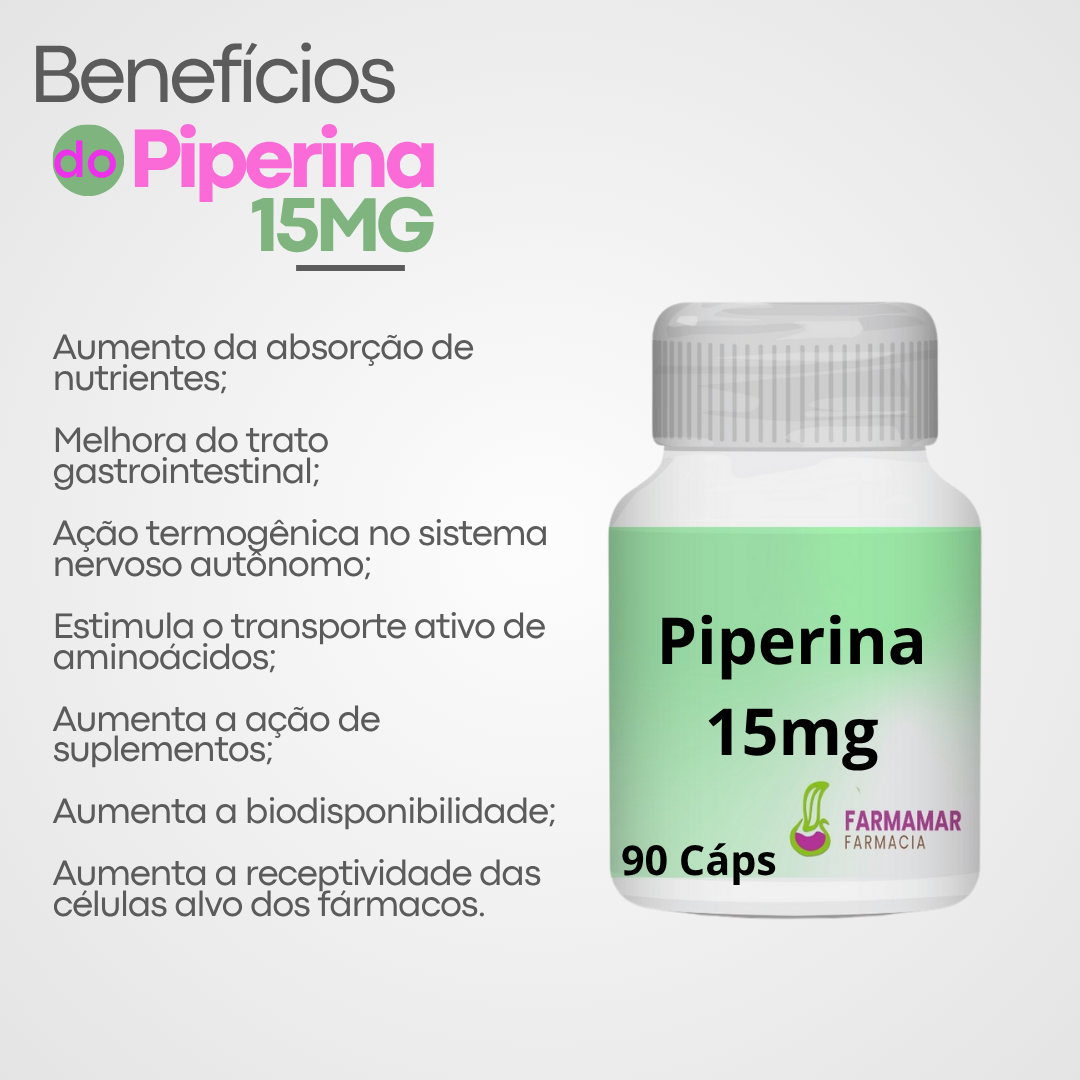 Piperina 15mg - Imagem 2