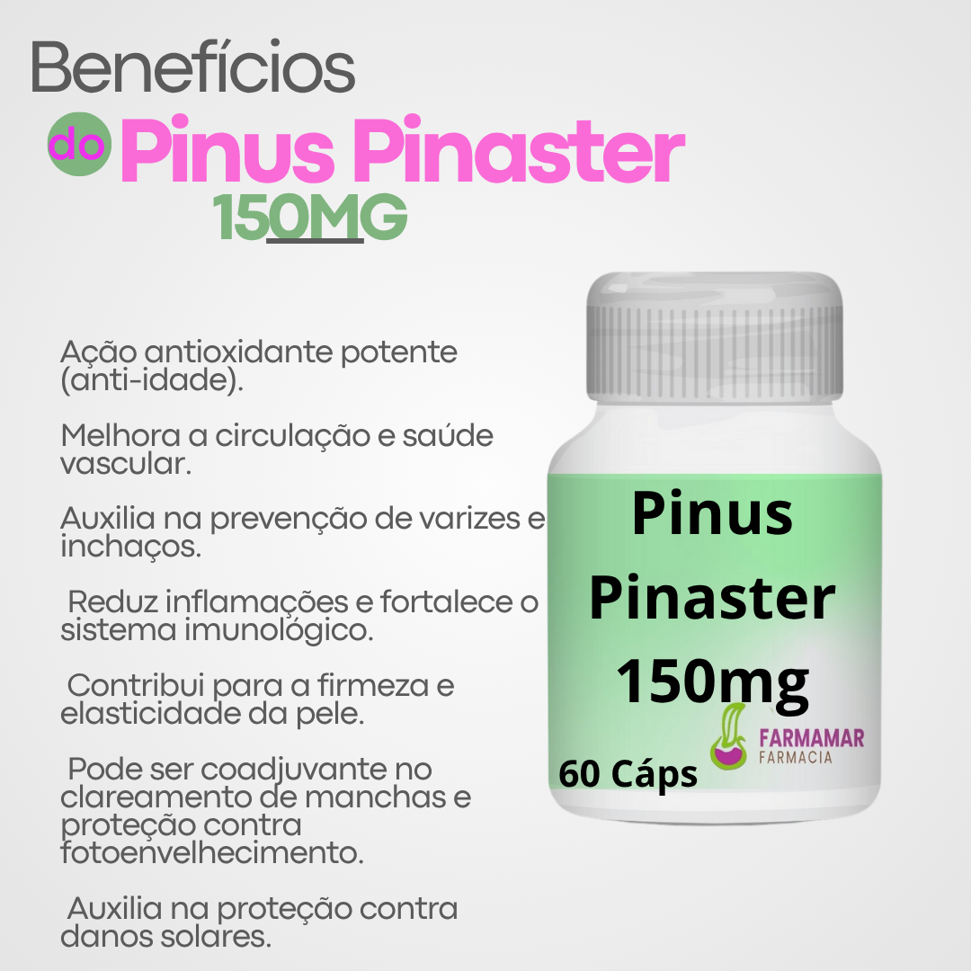 Pinus Pinaster 150mg - Imagem 2