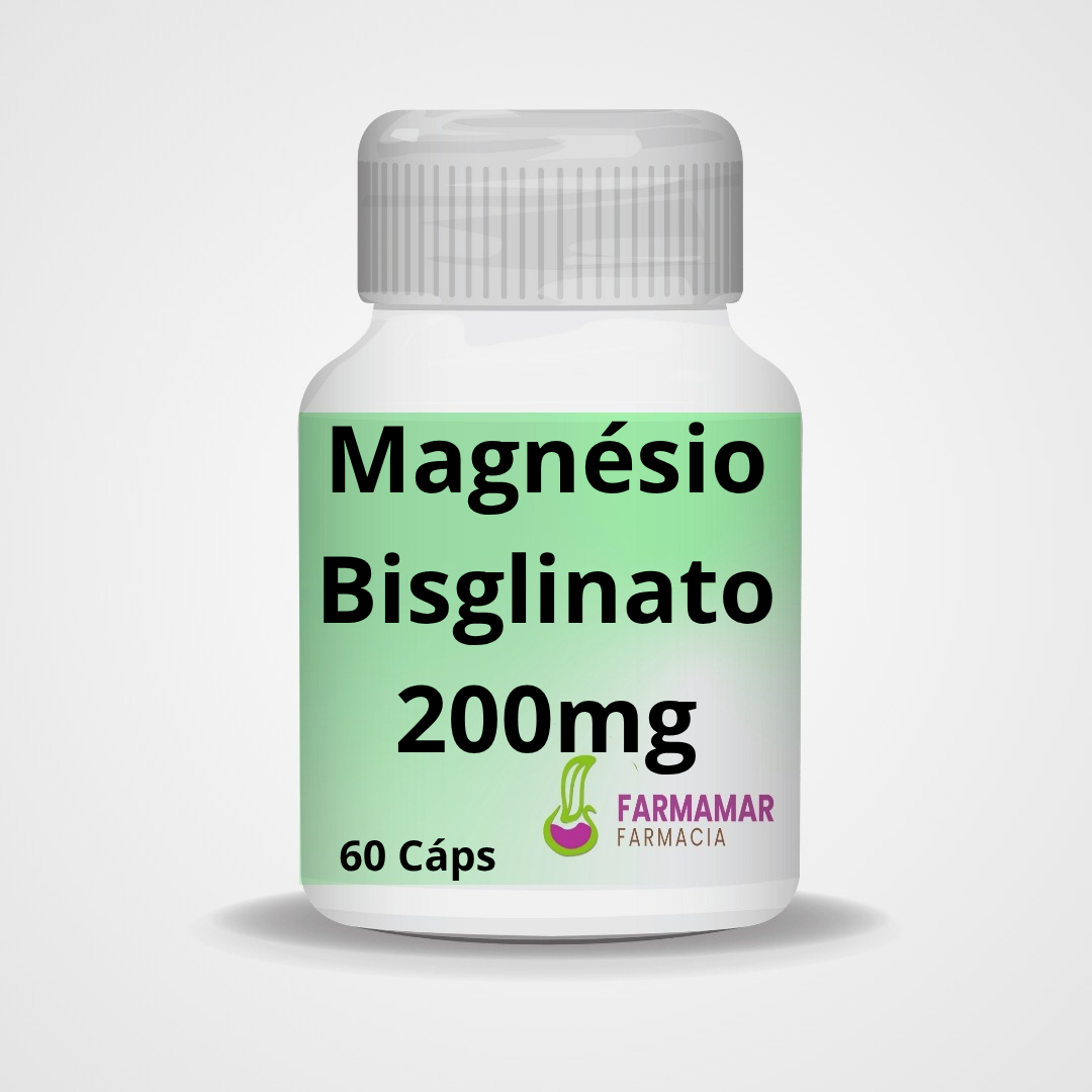 Magnésio Bisglinato 200mg