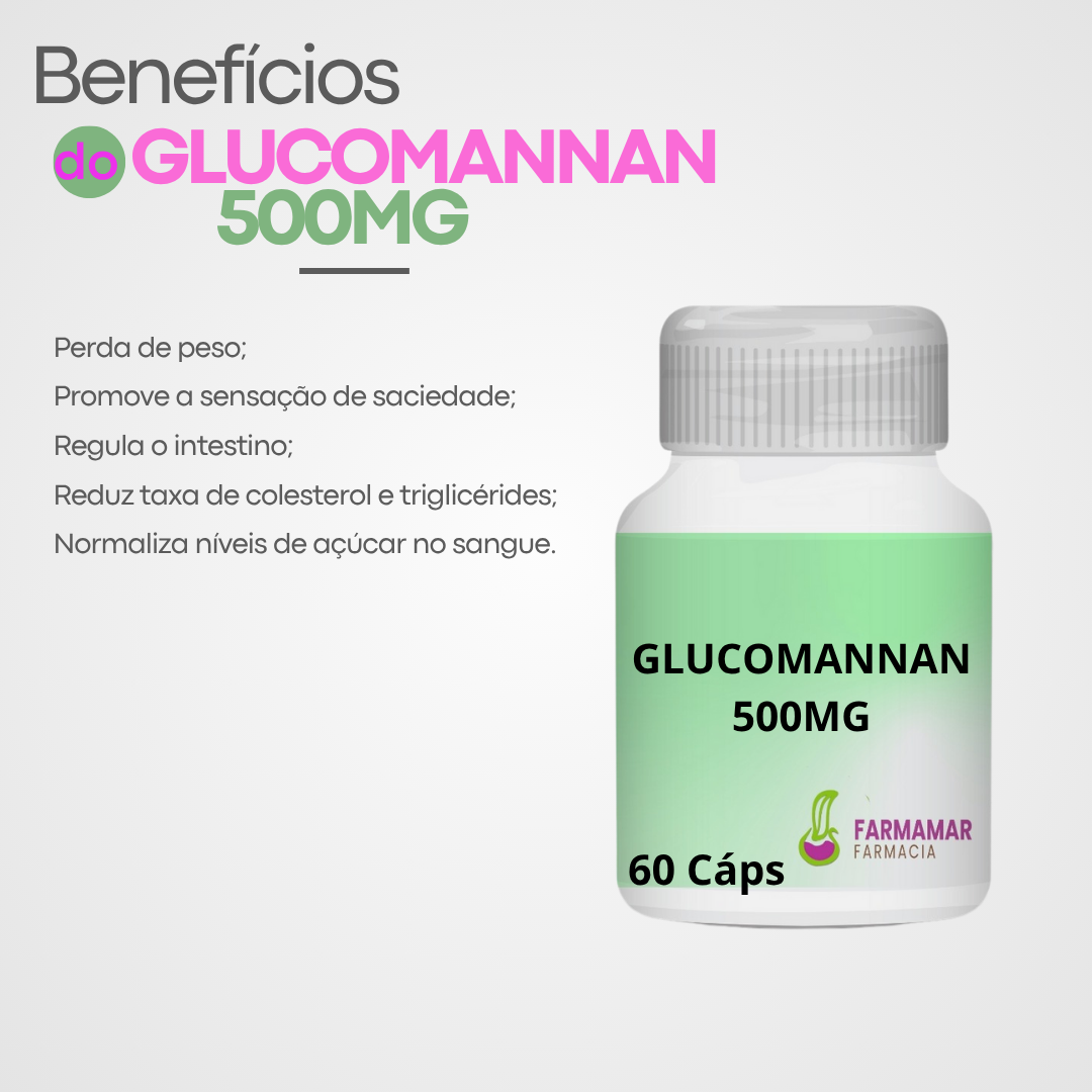 Glucomannan 500mg - Imagem 2