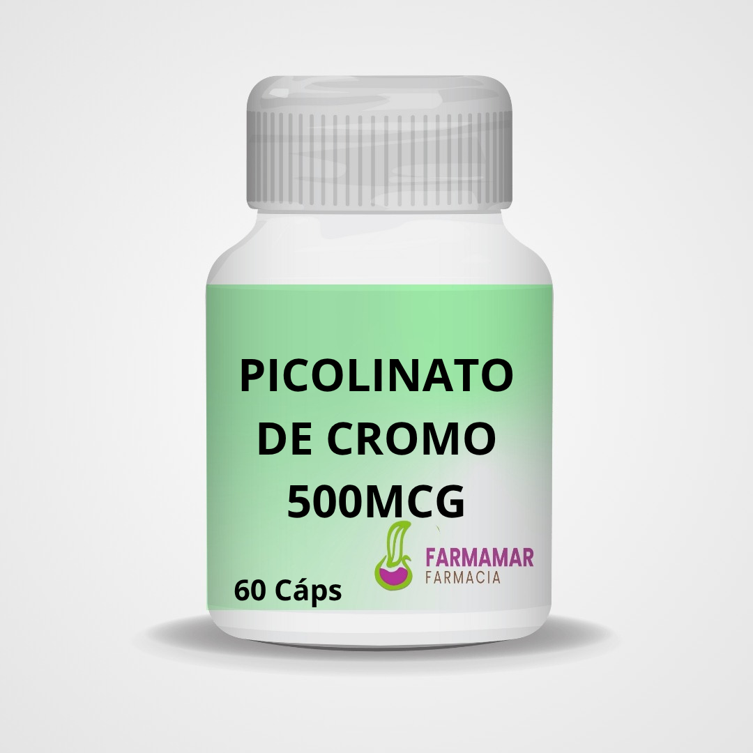 Picolinato de Cromo 500mcg