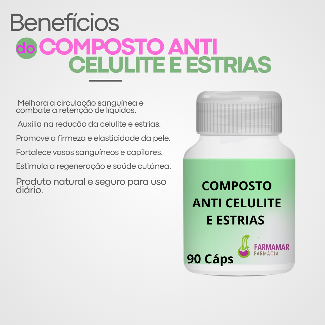 Composto Anti Celulite e Estrias - Imagem 2