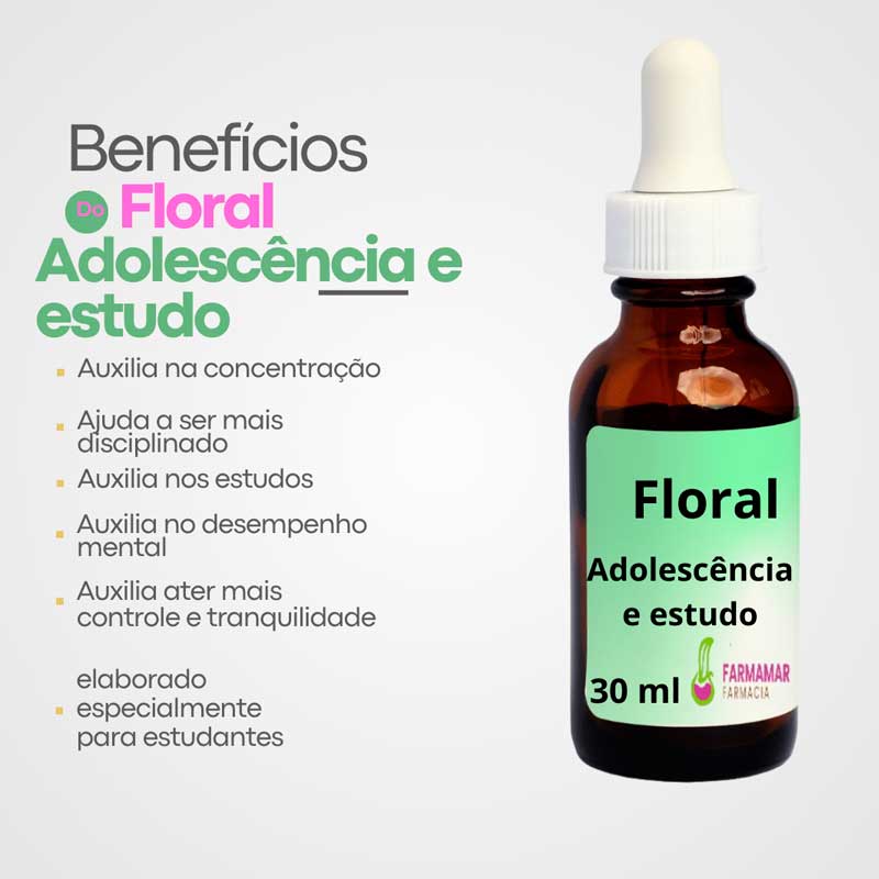 Floral Fase da Adolescência e Estudos - Imagem 2