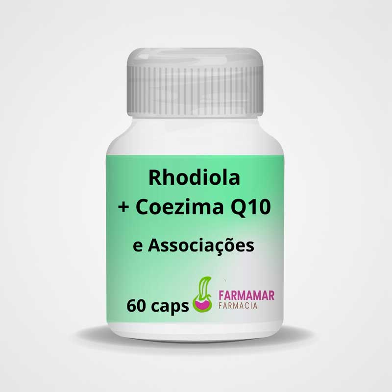 Rhodiola + Coenzima Q10 + Associações
