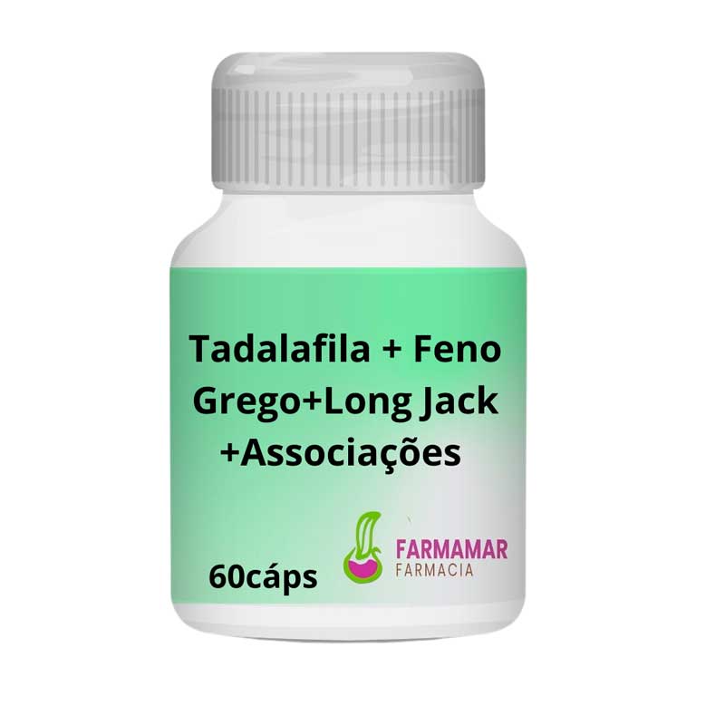 Tadalafila + Feno Grego + Long Jack + Associações