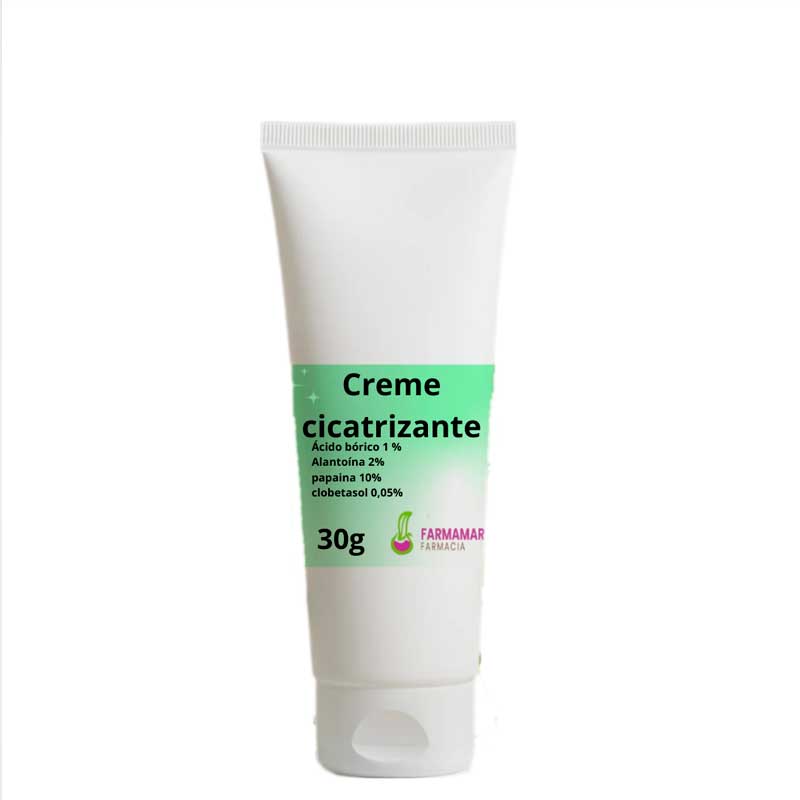 Creme Cicatrizante e Desfibrilador de Cascas Pretas