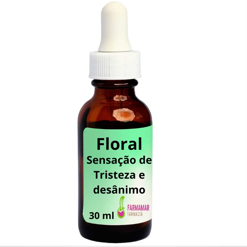 Floral Sensação de Tristeza e Desânimo