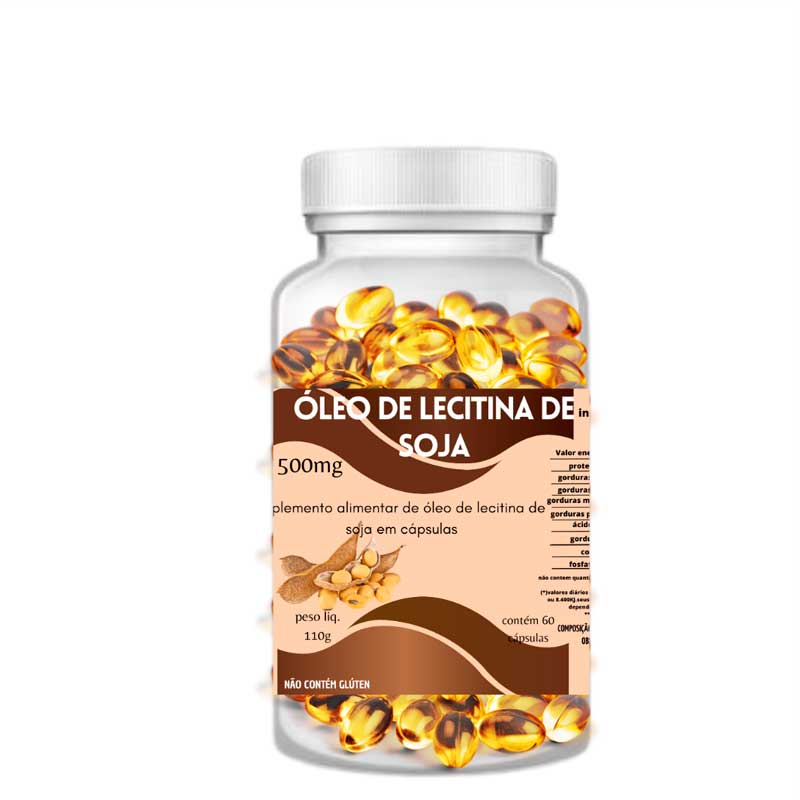 Cápsula de Lecitina de Soja 500mg