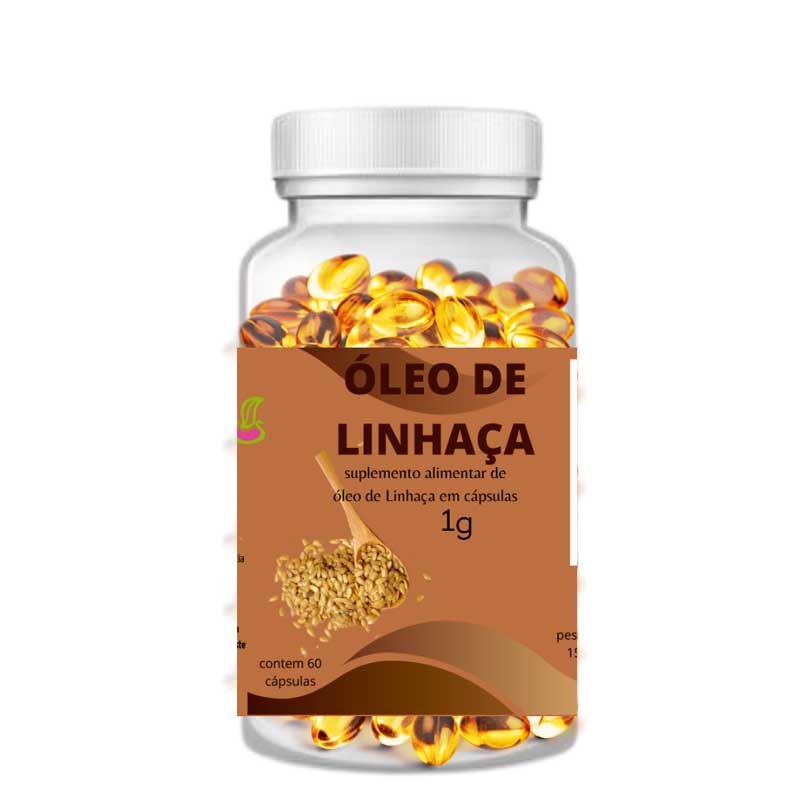Cápsula de Linhaça Dourada 1g