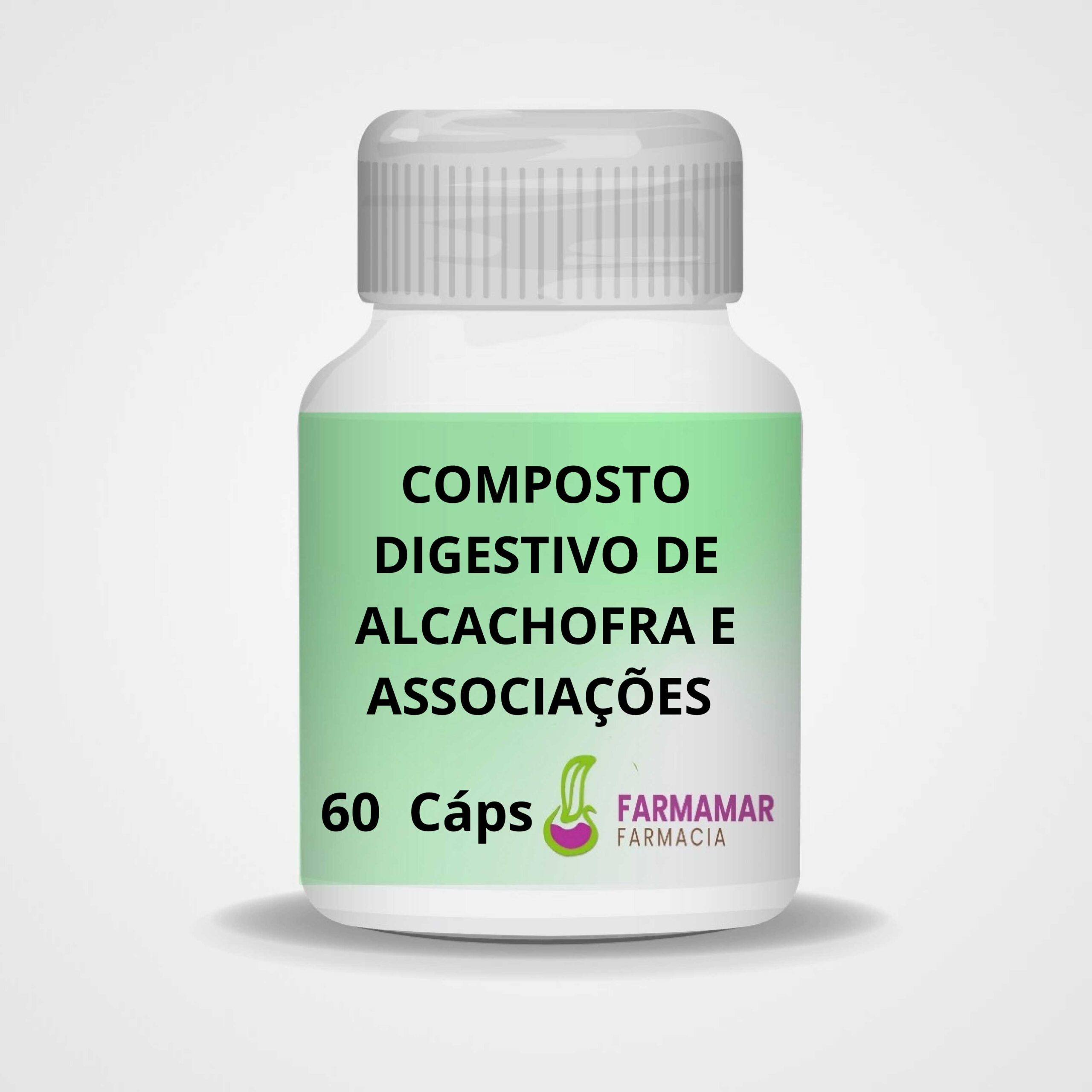 Composto digestivo de alcachofra + associações