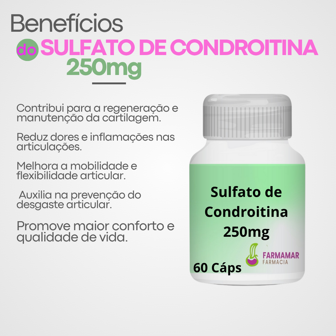 Sulfato de Condroitina 250mg - Imagem 2