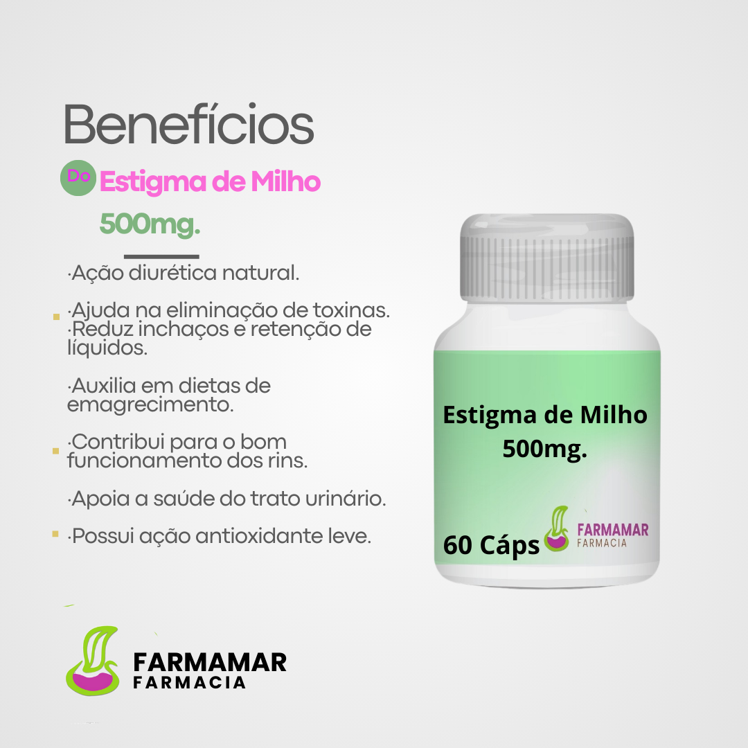 Estigma de Milho 500mg - Imagem 2