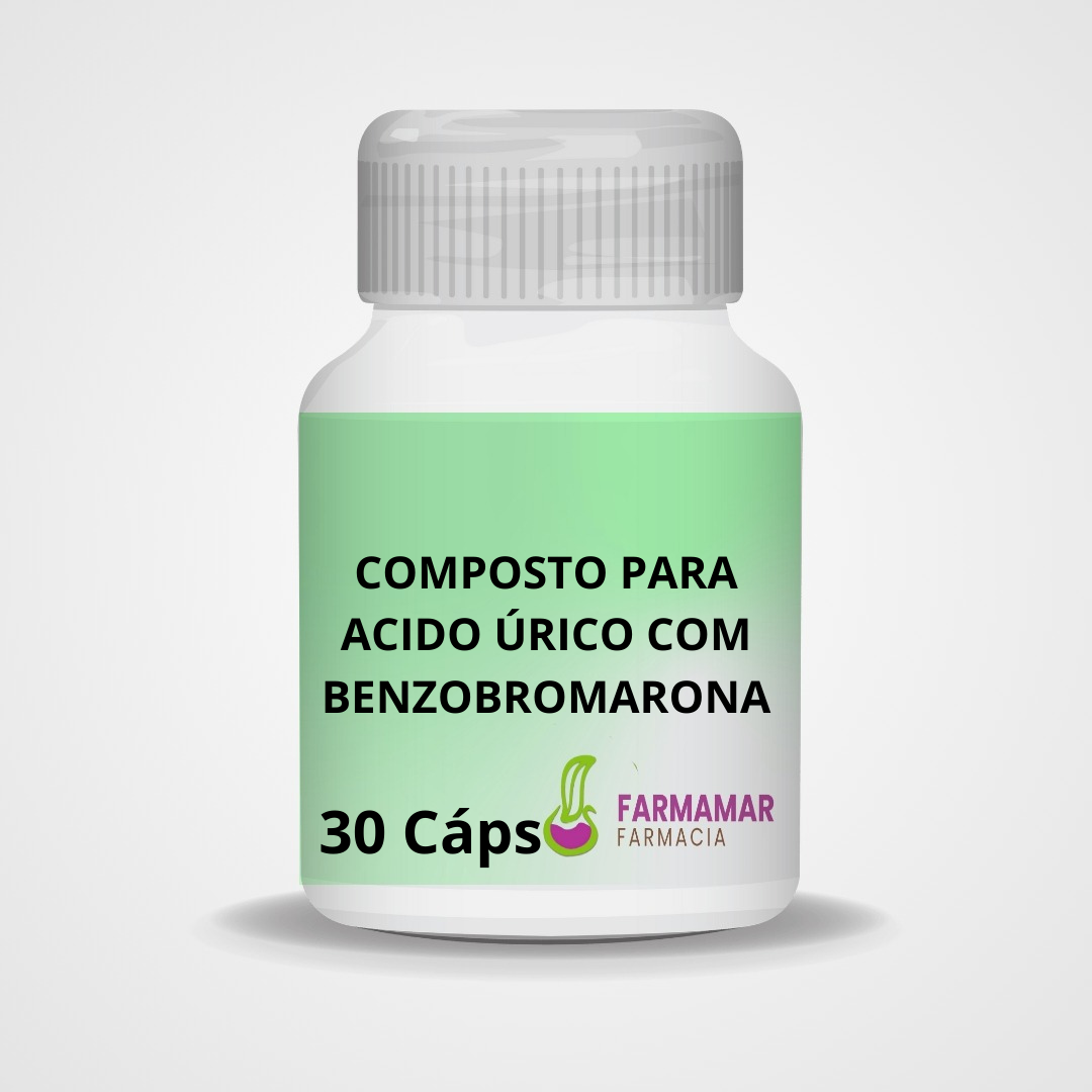 Composto para Ácido Úrico com Benzobromarona