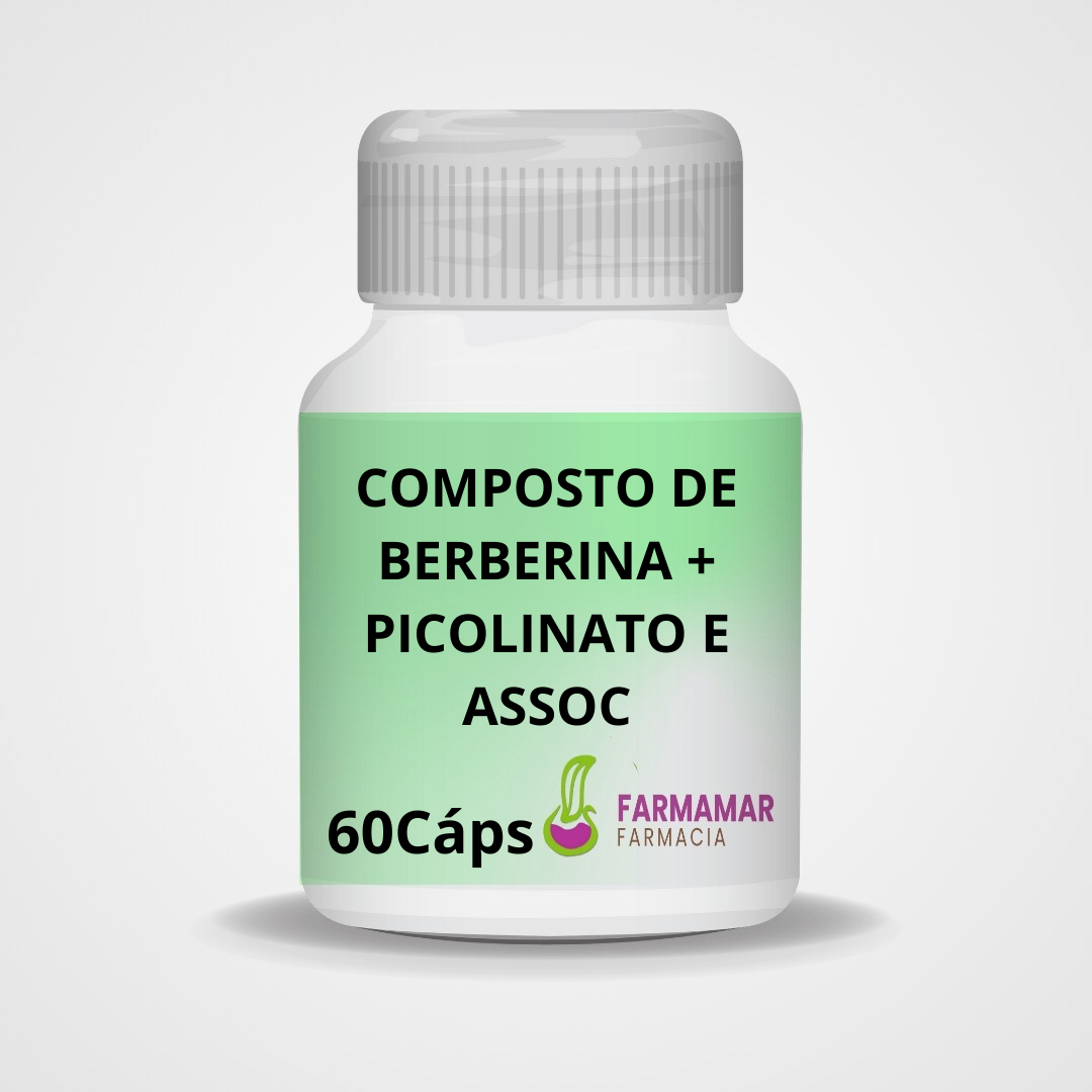 Berberina + Picolinato de Cromo + Associações