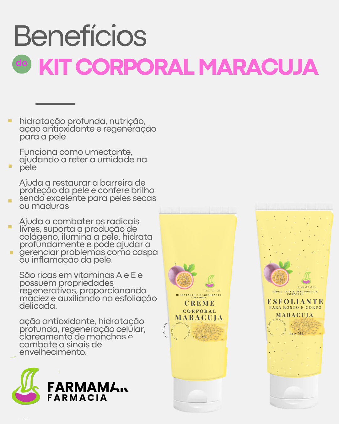 Kit Corpo Maracujá – Hidratação e Renovação Completa da Pele - Imagem 2