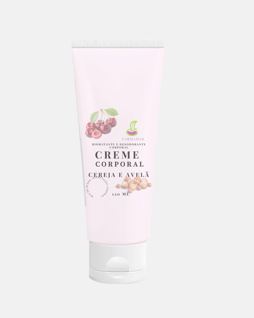 Creme Corporal Cereja e Avelã