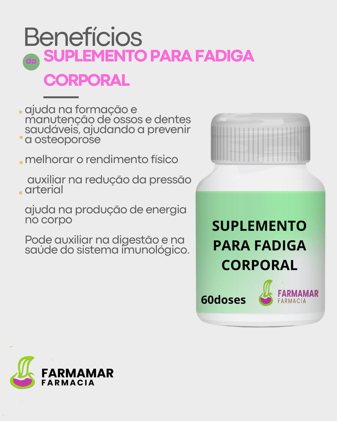 Suplemento para Fadiga Corporal - Imagem 2