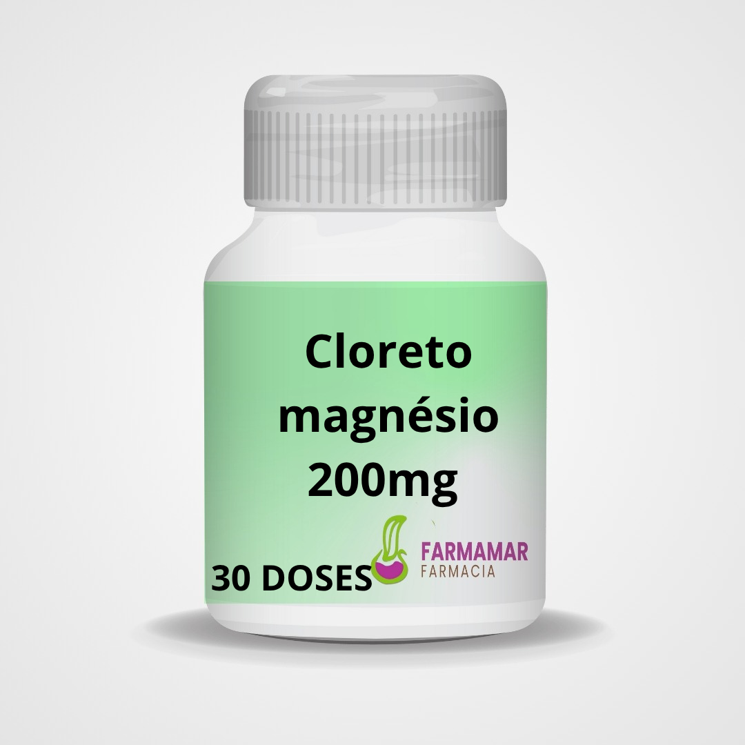 Cloreto de Magnésio 200mg