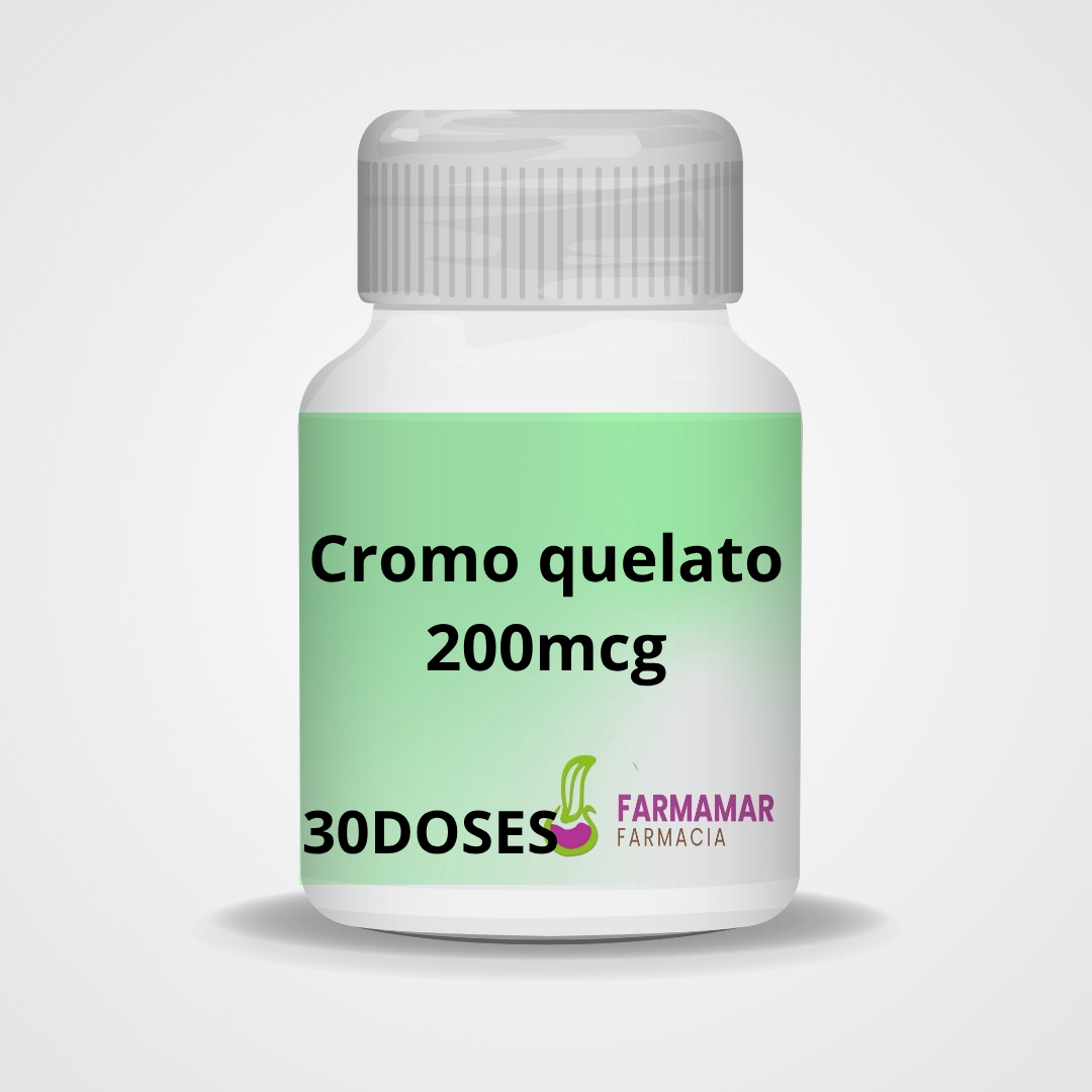 Cromo Quelato 200mcg