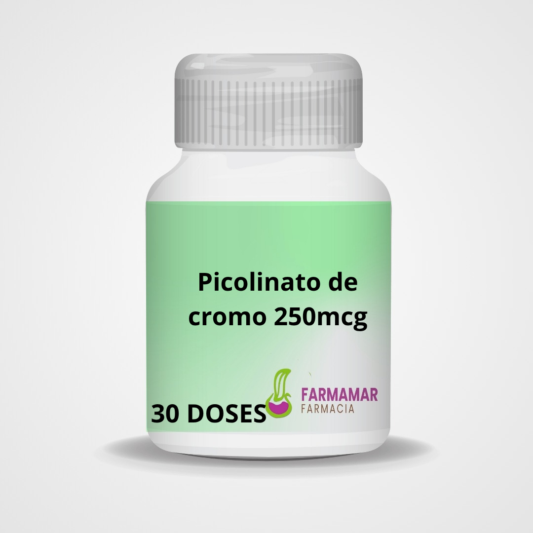 Picolinato de Cromo 250mcg