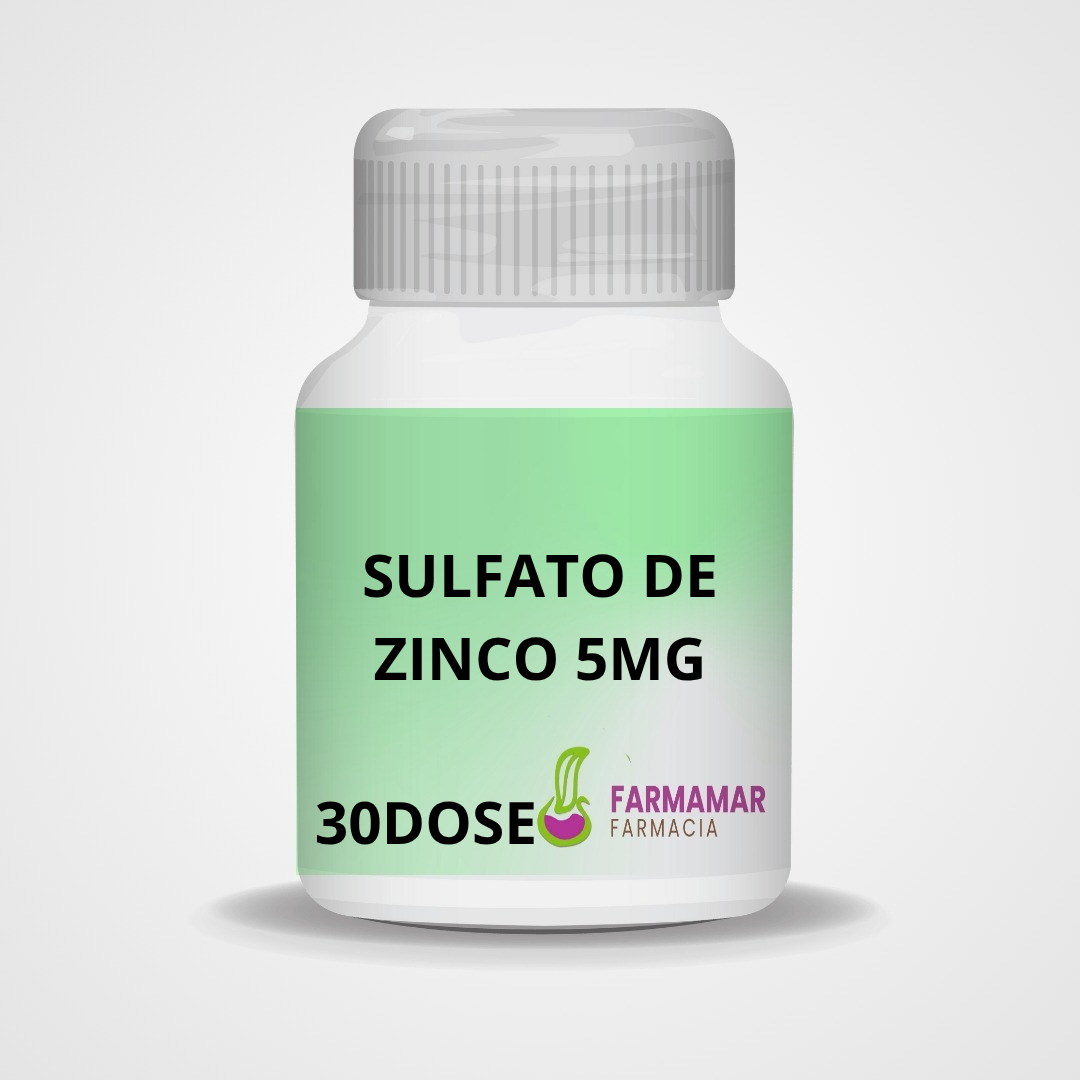 Sulfato de Zinco 5mg