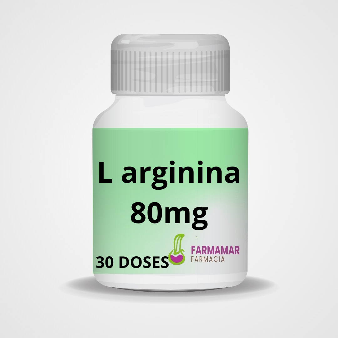 L-Arginina 80mg