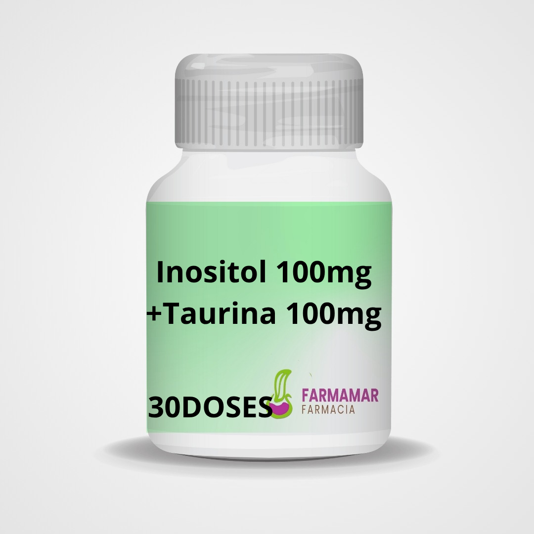 Inositol 100mg + Taurina 100mg