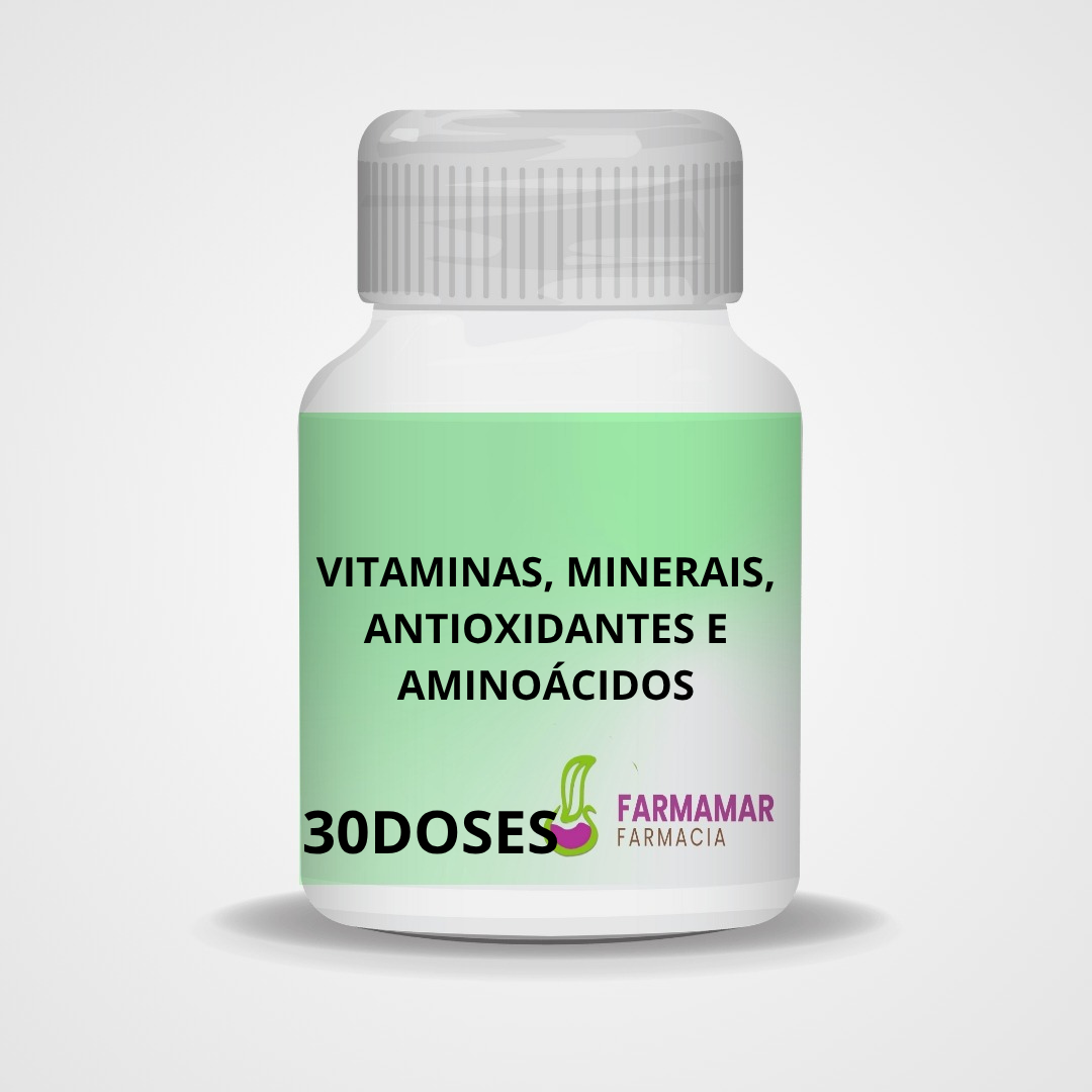 Vitaminas, Minerais, Antioxidantes e Aminoácidos