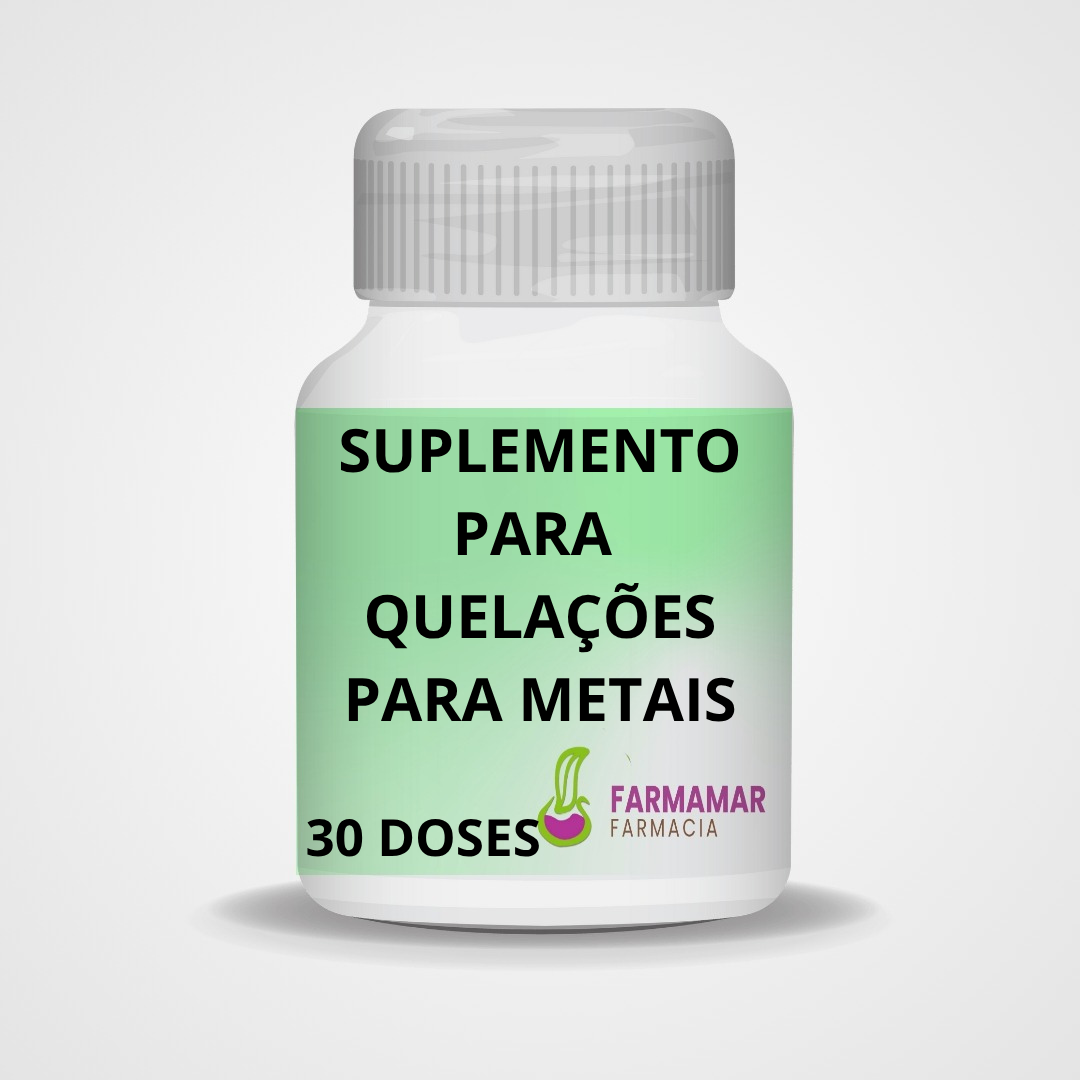 Suplemento Auxiliar para Quelação de Metais Tóxicos