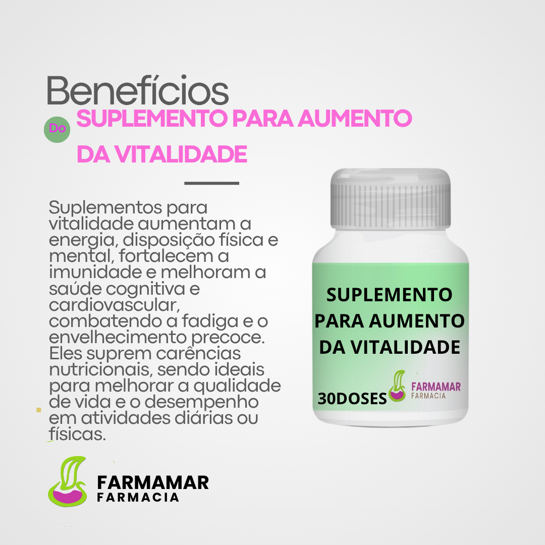 Suplemento para Aumento da Vitalidade - Imagem 2