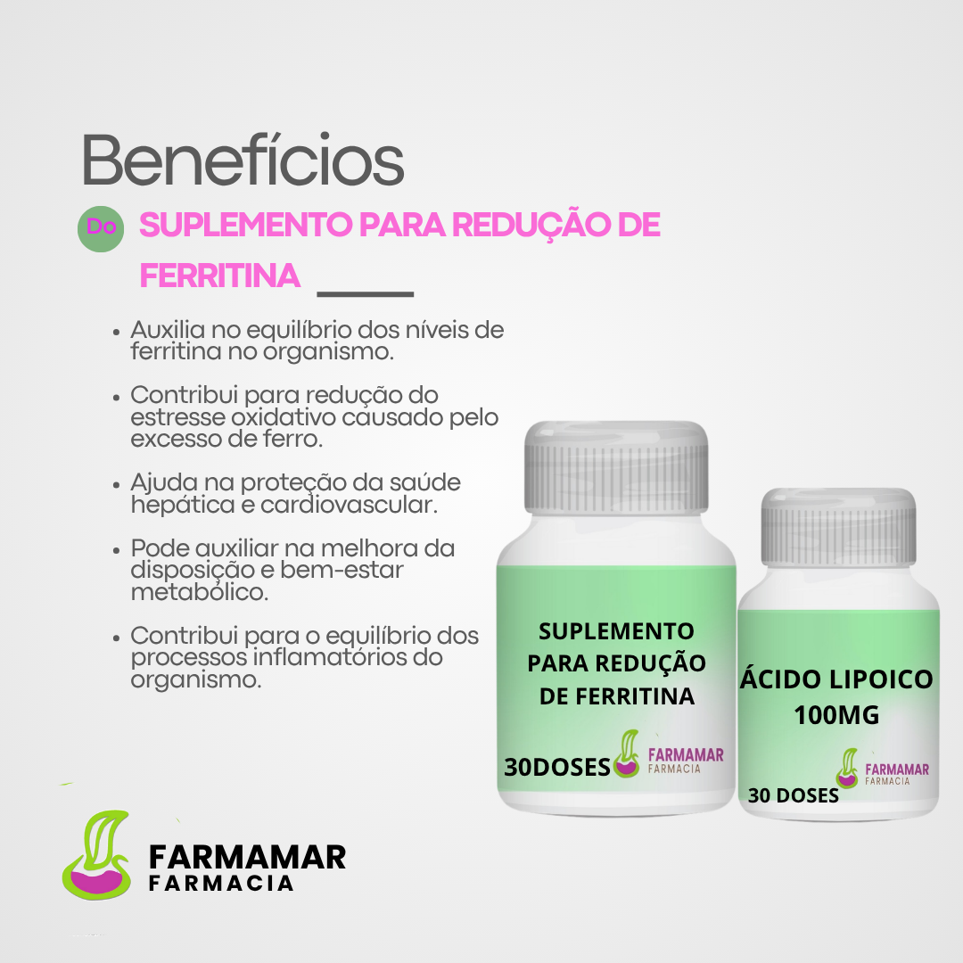 Kit Suporte ao Equilibrio da Ferritina - Imagem 2