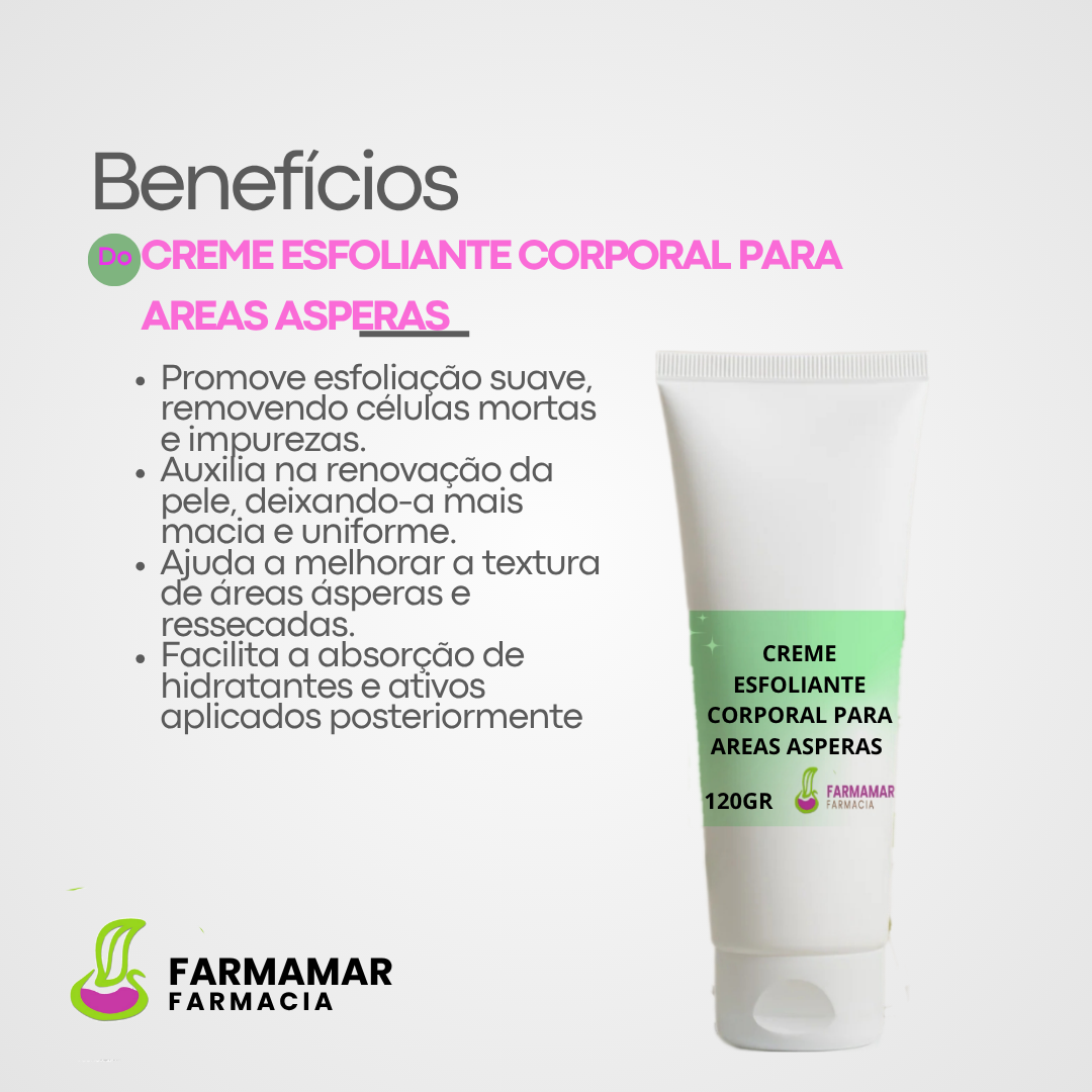 Creme Esfoliante Corporal para Áreas Ásperas - Imagem 2