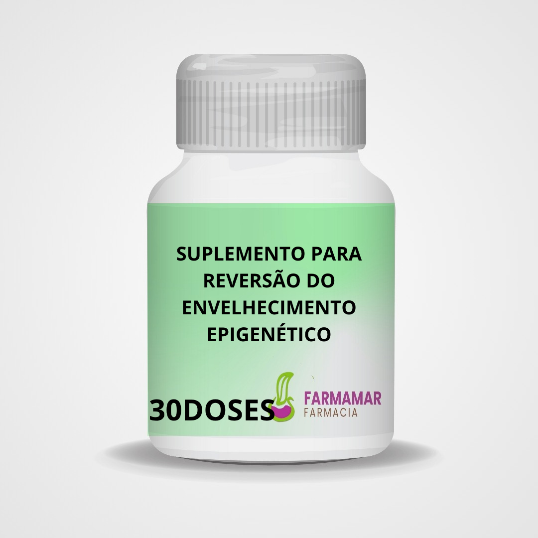 Suplemento para Reversão do Envelhecimento Epigenético