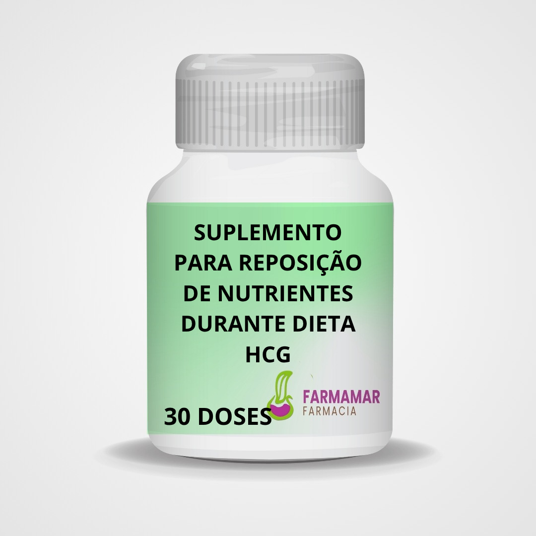 Suplemento para reposição de nutrientes durante dieta HCG